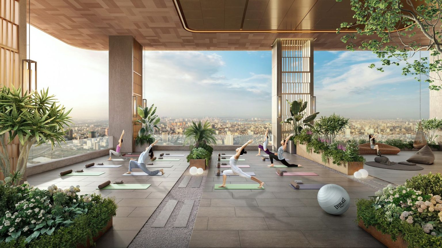 Khu wellness và chăm sóc sức khỏe tại The Quậy Complex