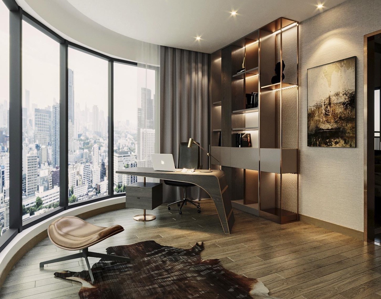 Căn hộ 2PN dự án The Quậy Complex diện tích 68m2