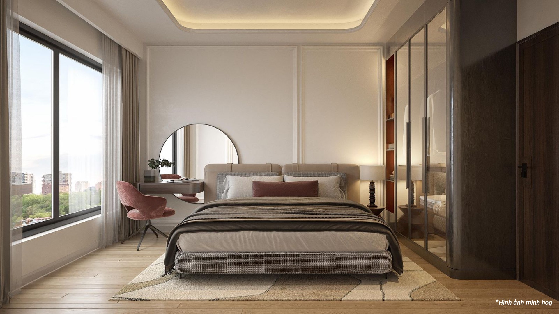 Căn hộ 1PN dự án The Quậy Complex diện tích 35m2