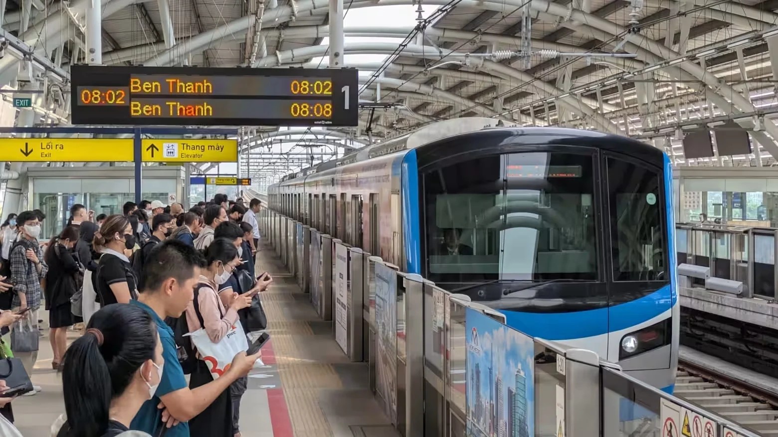 Mô hình liên kết vùng của tuyến Metro số 5 Bến xe Cần Giuộc mới – Cầu Sài Gòn