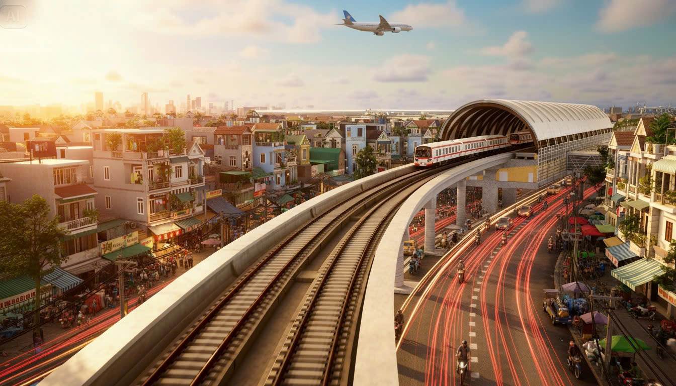 Bản đồ chi tiết các ga tuyến Metro số 11