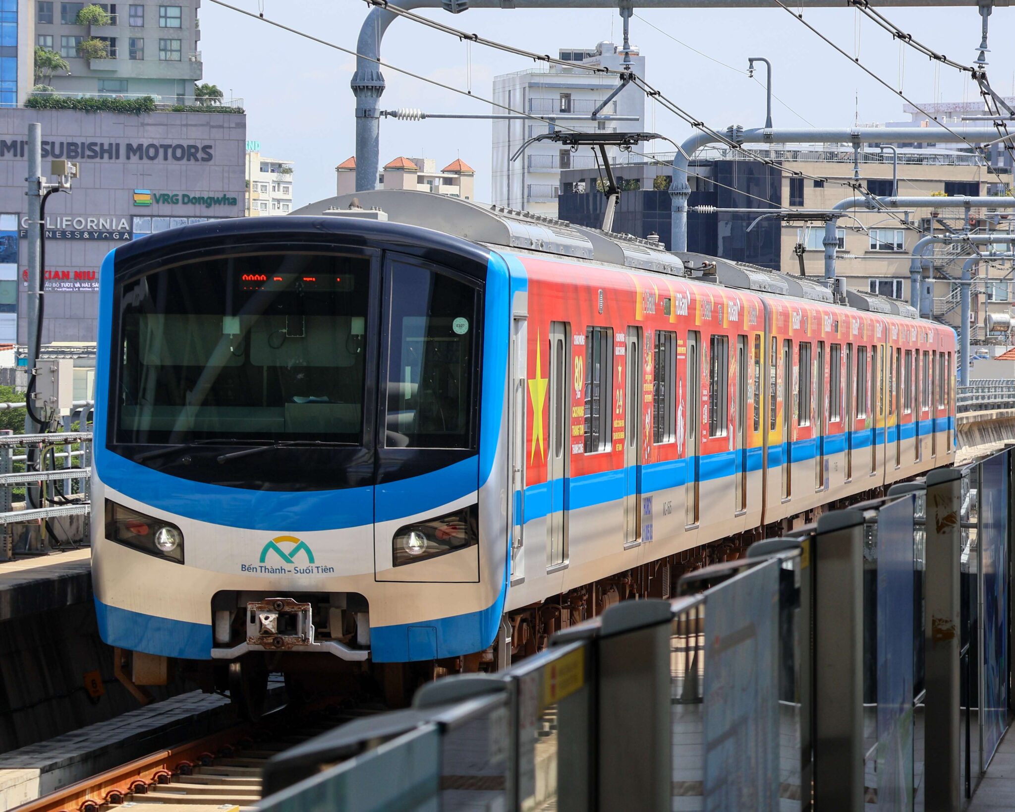 Hướng đi Metro số 10 qua Thủ Thiêm Cát Lái