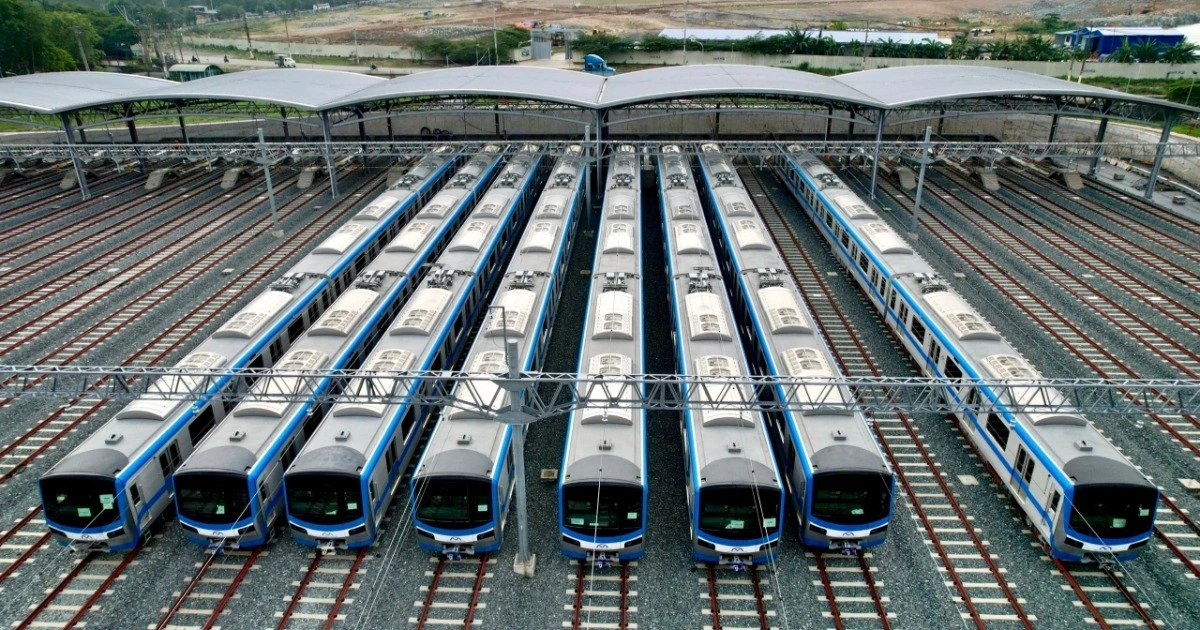 Bản đồ lộ trình 83 km của tuyến Metro số 10